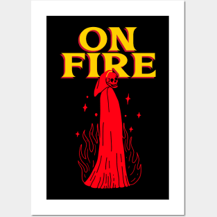 On Fire Posters and Art